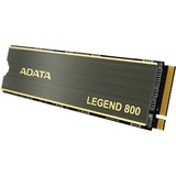 ADATA LEGEND 800 2 TB, SSD grau/gold, PCIe 4.0 x4, NVMe 1.4, M.2 2280