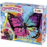 CRAZE DIAMONDZ - Bild Set Schmetterling, Basteln 