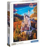 Clementoni High Quality Collection - Neuschwanstein, Puzzle 1000 Teile