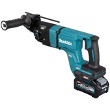 Makita Akku-Kombihammer HR007GM201 XGT, 40Volt, Bohrhammer blau/schwarz, 2x Li-Ion Akku 4,0Ah