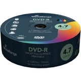 MediaRange DVD-R 4,7 GB, DVD-Rohlinge 16fach, 25 Stück