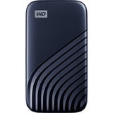 WD My Passport SSD 2 TB, Externe SSD blau, USB-C 3.2 Gen 2 (10 Gbit/s)