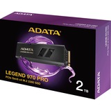 ADATA LEGEND 970 Pro 2 TB, SSD schwarz/gold, PCIe 5.0 x4, NVMe 2.0, M.2 2280