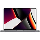 Apple MacBook Pro 14" 2021 Generalüberholt, Notebook grau, 16 GB, 1 TB SSD, macOS, Deutsch