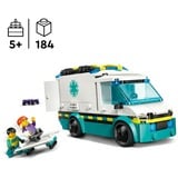 LEGO 60451 City Rettungswagen, Konstruktionsspielzeug 