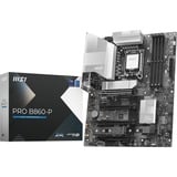 MSI PRO B860-P, Mainboard schwarz/silber