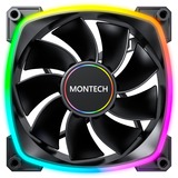 Montech RX140 PWM 140x140x25, Gehäuselüfter schwarz