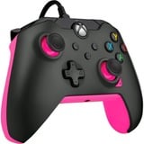 PDP Wired Controller - Fuse Black, Gamepad schwarz/pink, für Xbox Series X|S, Xbox One, PC