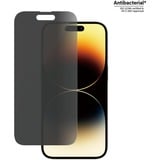 PanzerGlass Classic Fit Privacy Bildschirmschutz, Schutzfolie transparent, iPhone 14 Pro