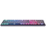 Thermaltake Argent K6 RGB, Gaming-Tastatur titan, DE-Layout, Cherry MX Low Profile RGB Red