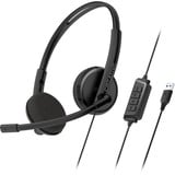 Creative HS-220, Headset schwarz, USB