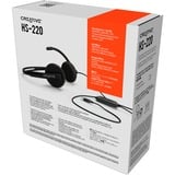 Creative HS-220, Headset schwarz, USB