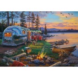 Schmidt Spiele Darrell Bush: Campingidyll am See, Puzzle 1000 Teile