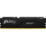 Kingston FURY DIMM 16 GB DDR5-6000 , Arbeitsspeicher schwarz, KF560C36BBE2-16, FURY Beast, INTEL XMP, AMD EXPO