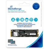 MediaRange MR1031 256GB, SSD schwarz, PCie 3.1 x4 (20Gb/s), NVMe, M.2 2280, intern