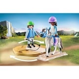 PLAYMOBIL 71637 Horses of Waterfall Moderne Reitschule, Konstruktionsspielzeug 