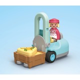 PLAYMOBIL 71691 Junior: Bio-Marktstand & Gabelstapler, Konstruktionsspielzeug 