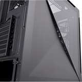 Thermaltake Divider 500 TG ARGB, Tower-Gehäuse schwarz, Tempered Glass