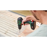 Bosch Akku-Schlagbohrschrauber UniversalImpact 18V-60 + SET grün/schwarz, 2x Li-Ionen Akku 2,0Ah, Koffer + 51-teiliges Zubehör, POWER FOR ALL ALLIANCE