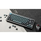 Keychron Q2 Pro, Gaming-Tastatur schwarz/blaugrau, DE-Layout, Keychron K Pro Banana, Hot-Swap, Aluminiumrahmen, RGB