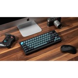 Keychron Q2 Pro, Gaming-Tastatur schwarz/blaugrau, DE-Layout, Keychron K Pro Banana, Hot-Swap, Aluminiumrahmen, RGB