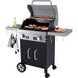 Steba Deluxe Grillcenter VG 7000 Devil’s Choice, Elektrogrill edelstahl/schwarz, 2.800 Watt