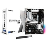 ASRock B760 PRO RS/D4 WIFI, Mainboard schwarz/weiß