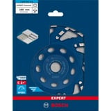 Bosch Diamant-Topfscheibe Expert for Concrete, Ø 180mm, Schleifscheibe Bohrung 22,23mm, für Beton- und Winkelschleifer