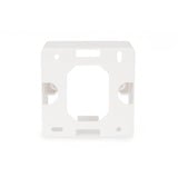 Digitus Aufputzrahmen DN-93803 für Keystone Leerdosen, Einbaurahmen weiß, 80 x 80mm