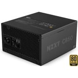 NZXT C850 Gold ATX 3.1, PC-Netzteil schwarz, 1x 16-Pin Grafikkarten Stecker, 6x PCIe, Kabel-Management, 850 Watt