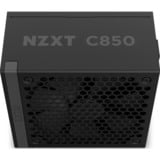 NZXT C850 Gold ATX 3.1, PC-Netzteil schwarz, 1x 16-Pin Grafikkarten Stecker, 6x PCIe, Kabel-Management, 850 Watt