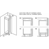 Neff KI2821SE0 N30, Kühlschrank 1775 mm Nische