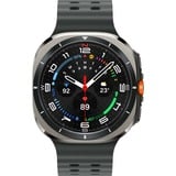 SAMSUNG Galaxy Watch Ultra, Smartwatch titanium silver, Marine Band dark gray, 47 mm