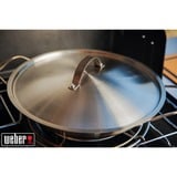 Weber CRAFTED Wok & Dampfgarer mit Dünsteinsatz 7684 edelstahl