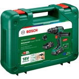 Bosch Akku-Schlagbohrschrauber AdvancedImpact 18V-80 QuickSnap grün/schwarz, 2x Li-Ionen Akku 2,5Ah, Koffer, POWER FOR ALL ALLIANCE