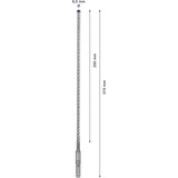 Bosch Expert Hammerbohrer SDS-plus-7X, Ø 6,5mm Arbeitslänge 250mm