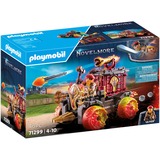 PLAYMOBIL 71299 Novelmore Burnham Raiders - Feuerkampfwagen, Konstruktionsspielzeug 