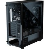 Seasonic ARCH Q503 + CONNECT DGC-750, Tower-Gehäuse schwarz, Tempered Glass