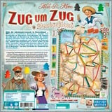 Asmodee Zug um Zug: Deutschland, Brettspiel Neuauflage 2023, inkl. Erweiterung Deutschland 1902