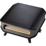 Cozze Pizzaofen 17", inkl. Druckminderer & Schlauch schwarz/grau, für Pizzen bis ca. Ø 42cm