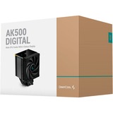 DeepCool AK500 DIGITAL, CPU-Kühler schwarz, 120 mm