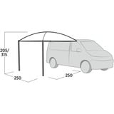 Easy Camp Busvordach Stryn Canopy, Sonnensegel grau, Modell 2025