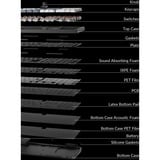 Keychron Q6 Max, Gaming-Tastatur schwarz/mehrfarbig, DE-Layout, Gateron Jupiter Brown, Hot-Swap, Aluminiumrahmen, RGB
