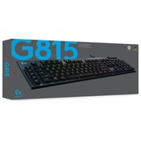 Logitech G815, Gaming-Tastatur schwarz, DE-Layout, GL Linear