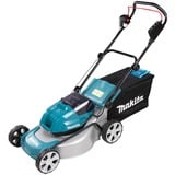 Makita Akku-Rasenmäher DLM463PT2, 36Volt (2x18Volt) blau/schwarz, 2x Li-Ionen Akku 5,0Ah