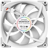 Montech RX120 PWM 120x120x25, Gehäuselüfter weiß, 120 mm