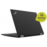 Lenovo Thinkpad X13 Yoga Generalüberholt, Notebook schwarz, Windows 11 Pro 64-Bit, 33.8 cm (13.3 Zoll), 256 GB SSD