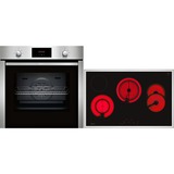 Neff BX38, Backofen-Set edelstahl