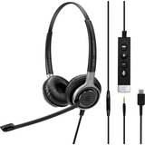 EPOS | Sennheiser IMPACT SC 665, Headset schwarz, Stereo, USB-C, ANC