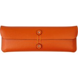 Keychron K7 (65%) Travel Pouch, Tasche orange, aus Leder